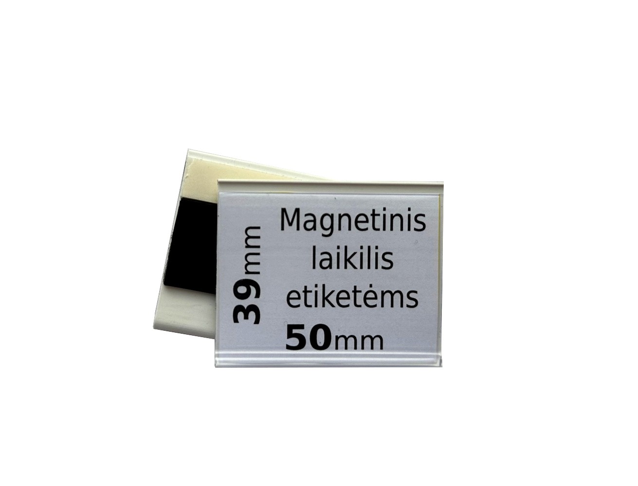 Magnetinis laikiklis 50x39mm kortelėms