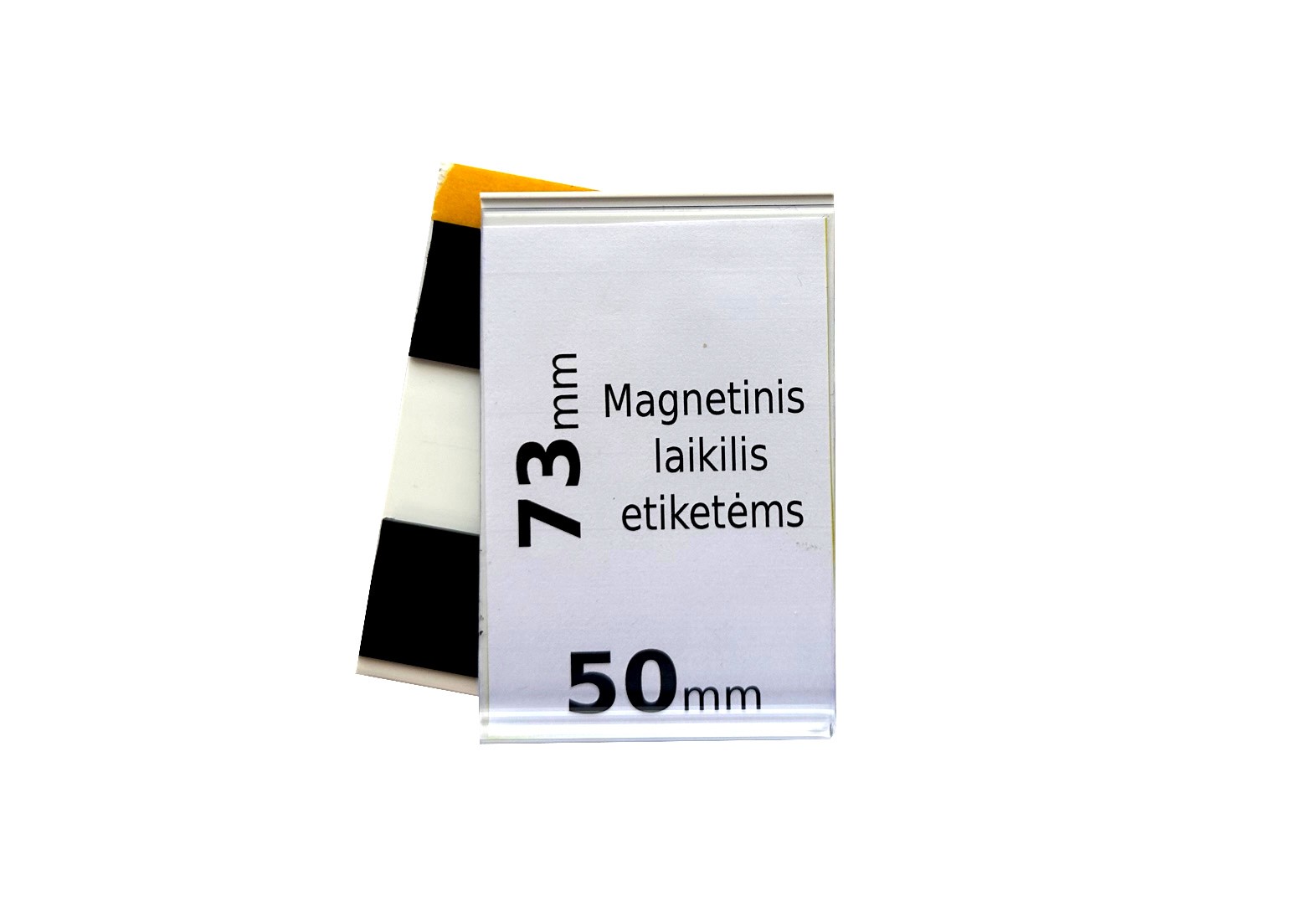 Magnetinis laikiklis 50x73mm kortelėms