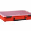 Suitcases LINCE302, red color 323x253x55mm
