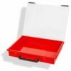 Suitcases LINCE302, red color 323x253x55mm