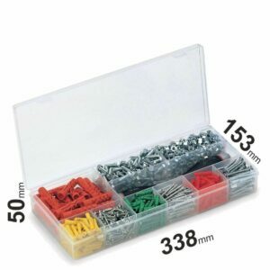 Plastic boxes COY1, 338x153x50mm