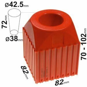 Holders for tools, cone-shaped MT5 shank, 82x82x70mm 2040