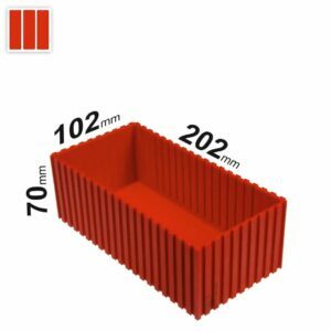 Modular connecting boxes 102x202x70mm, 2203