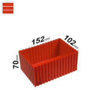 Modular connecting boxes 152x102x70mm, 2207