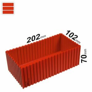 Modular connecting boxes 202x102x70mm, 2213