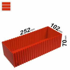Modular connecting boxes 252x102x70mm, 2219