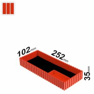 Коробки з'єднувальні модульні для манометрів 102х252х35мм, 2164