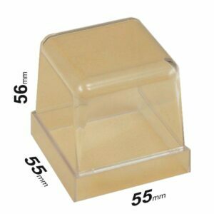 Transparent covers for tool holders 55x55x56mm, 2037