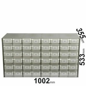 Block of 48 drawers 1002x355x533mm