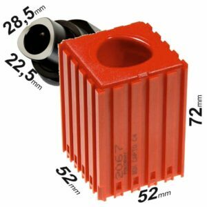 Holders for tools with CAPTO C4 tips, 52x52x72mm 2067