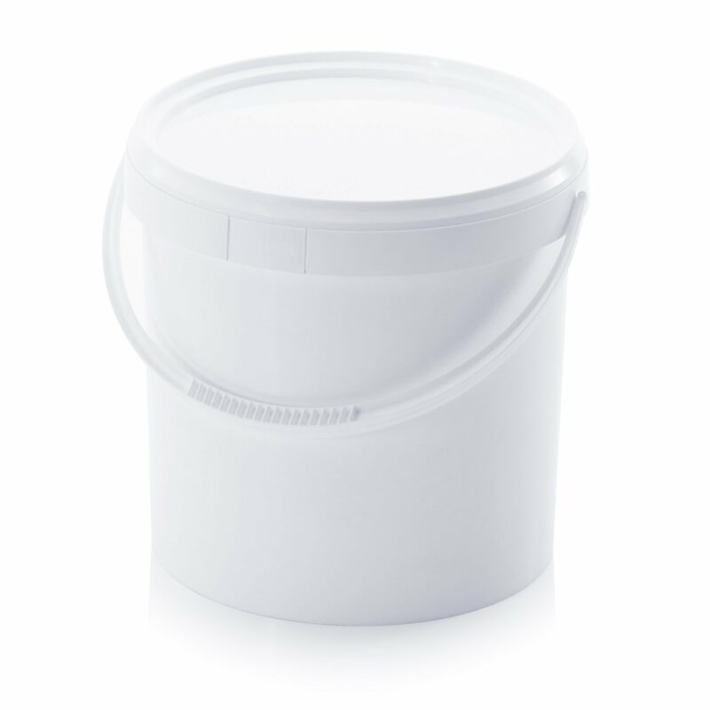 12,8l bucket with lid, Ø29,3x26cm