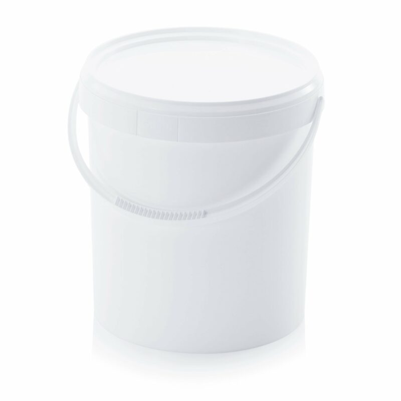 20l bucket with lid, Ø32,6x32,4cm