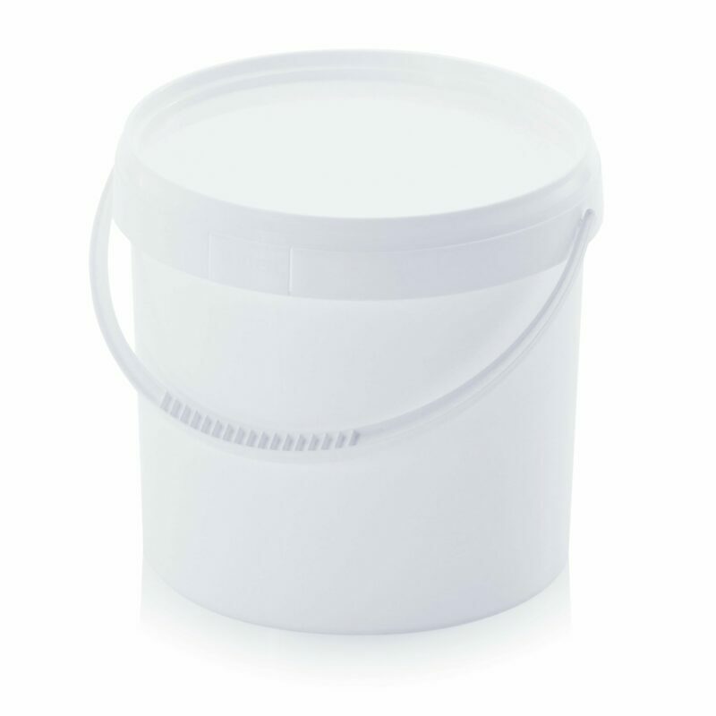 5,6l bucket with lid, Ø22,6x19cm