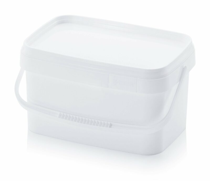 5,6l bucket with lid, 28,5x19,7x14,8cm