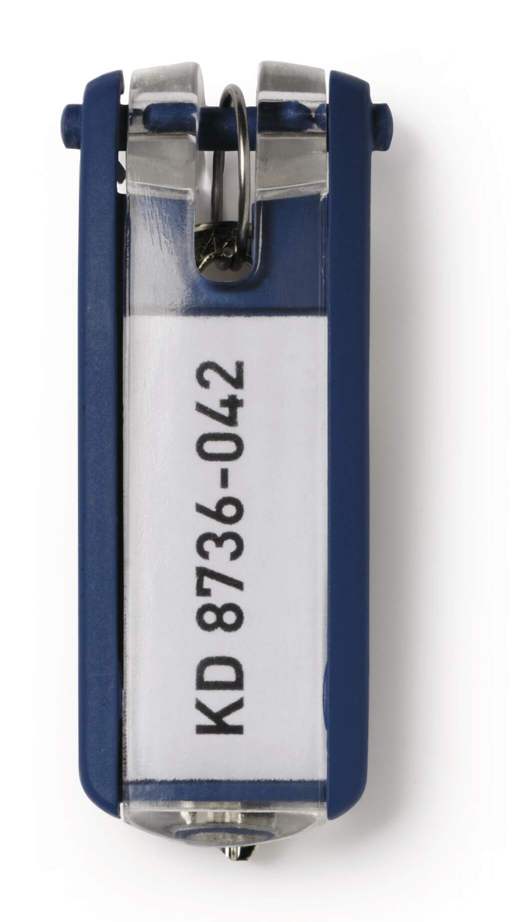 6 mėlynos spalvos DURABLE pakabukų raktams rinkinys 195707