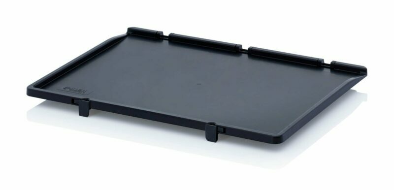 ESD cover with men and fasteners, for 600x400mm format ESD box