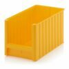 Geltonos (RAL1028) spalvos dėžutės atvira priekine dalimi 50x31x30cm