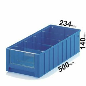 Deep boxes for small items 50x23.4x14cm