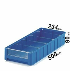 Tiefe Boxen für Kleinteile 50x23.4x9cm