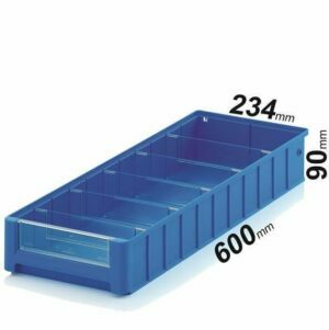Deep boxes for small items 60x23.4x9cm