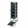 Carts for EURO boxes with pull-out shelves