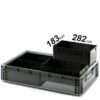 Inserts en plastique 282x183x50-150mm pour boîtes format EURO 600x400mm
