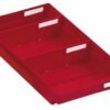 Raudonos spalvos dėžutės PLANE 240x400x65mm
