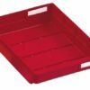 Raudonos spalvos dėžutės PLANE 240x300x65mm