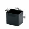 ESD inserts for 60x40cm boxes, 18,3x14,1x15cm