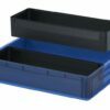 ESD inserts for 60x40cm boxes, 56x18,3x5-15cm