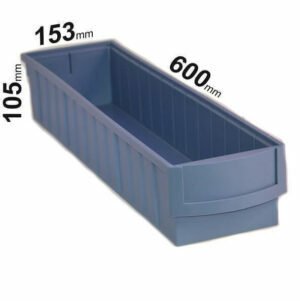 Tiefboxen für Kleinteile TRAIN, 153x600x105mm
