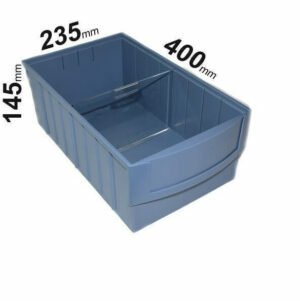 Głębokie pudełka na drobne części POCIĄG, 235x400x145mm