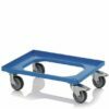 Carts for 600x400mm format boxes, with rubber wheels