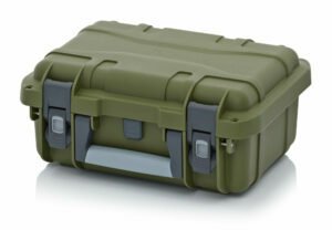 12l, green protective suitcases, 40x30x16,8cm