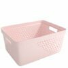 13l, rožinės spalvos perforuotos dėžutės Store Lt Star, 358x271x160mm