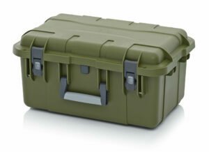 46l, green protective suitcases, 60x40x27,8cm