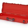 57l, raudonos spalvos apsauginiai lagaminai, 120x40x16,8cm