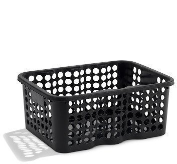 Perforated plastic baskets RONDO