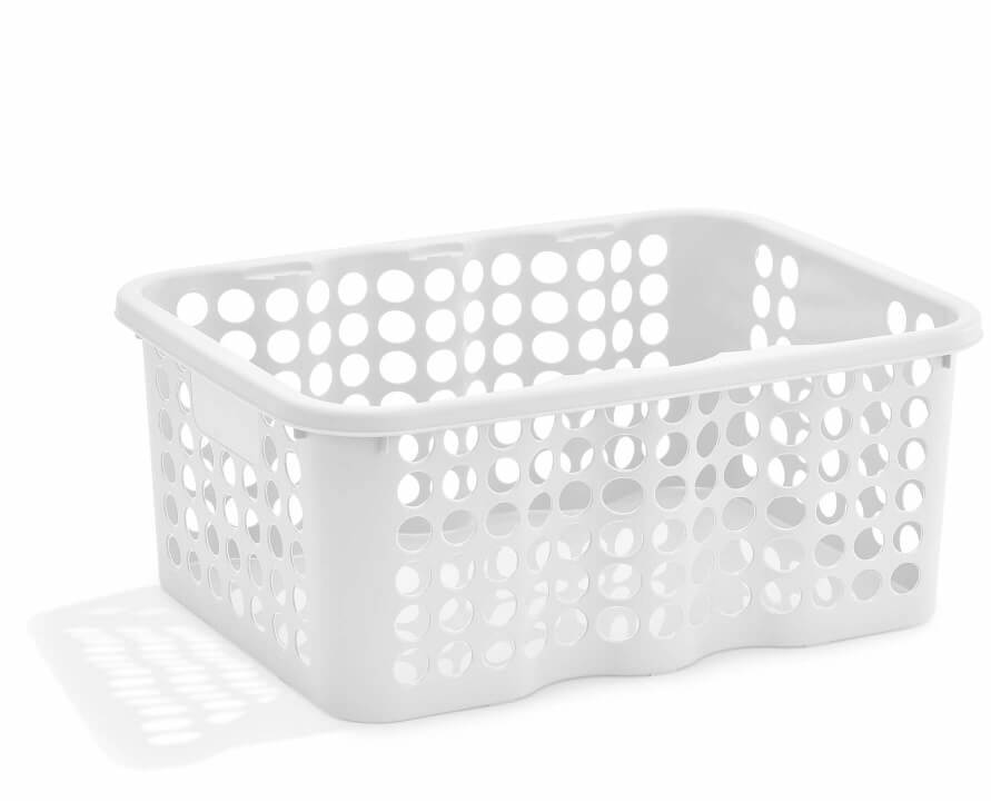 Perforated plastic baskets RONDO