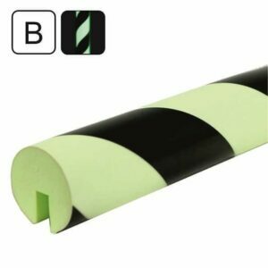 Ø40mm protective profiles that glow in the dark