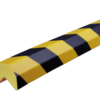 41x36mm, kampinis geltonai juodas apsauginis profilis
