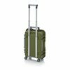55x40x22,3cm alyvuogių spalvos 27l talpos apsauginis lagaminas su ratukais