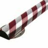 70x35mm screw-on reflective protective profiles, white and red