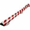 70x35mm screw-on reflective protective profiles, white and red