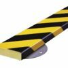 75x20mm screw-on protective profiles, yellow with black