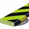 75x20mm screw-on protective profiles, neon with black