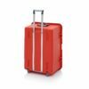 80x60x44,3cm raudonos spalvos 150l talpos apsauginis lagaminas su ratukais