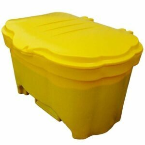 Plastic boxes for sand and salt mixture