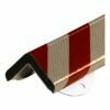 Screw-on, reflective protective profiles, red and white