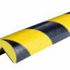 Ø40mm magnetiniai apsauginiai profiliai, geltonai juodi